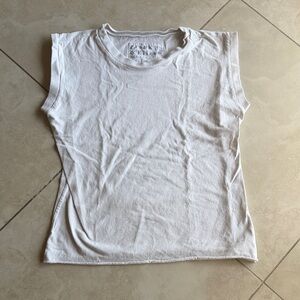 Frank & Eileen White Muscle Tee